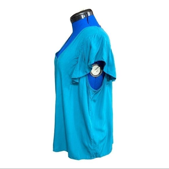 ‎OLD NAVY, Women’s teal top, XXL/TG/EG - Picture 3 of 10